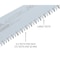 Silky Saws Silky Ultra Accel Professional 240mm Straight Blade Folding Saw Large Teeth 444-24 - alternate 4